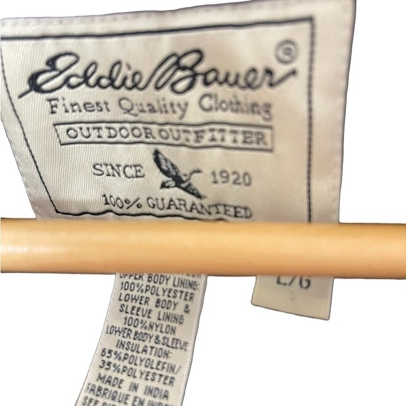 Eddie Bauer Polartec Black 100% Nylon Polyester Women’s Size Large Jacket - Picture 4 of 9